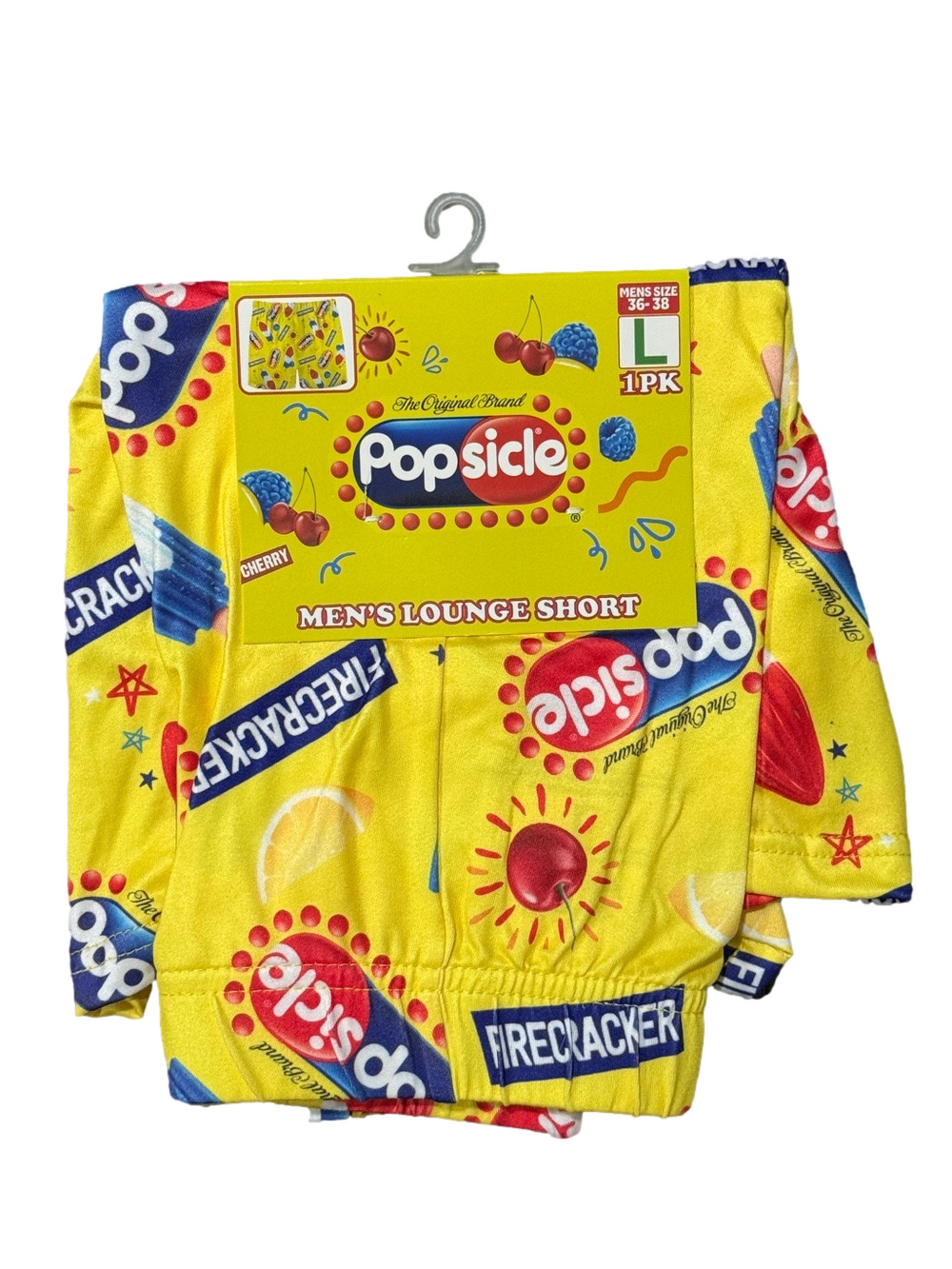 Mens Firecracker Popsicle Licensed Lounge Shorts - Size Large - NWT